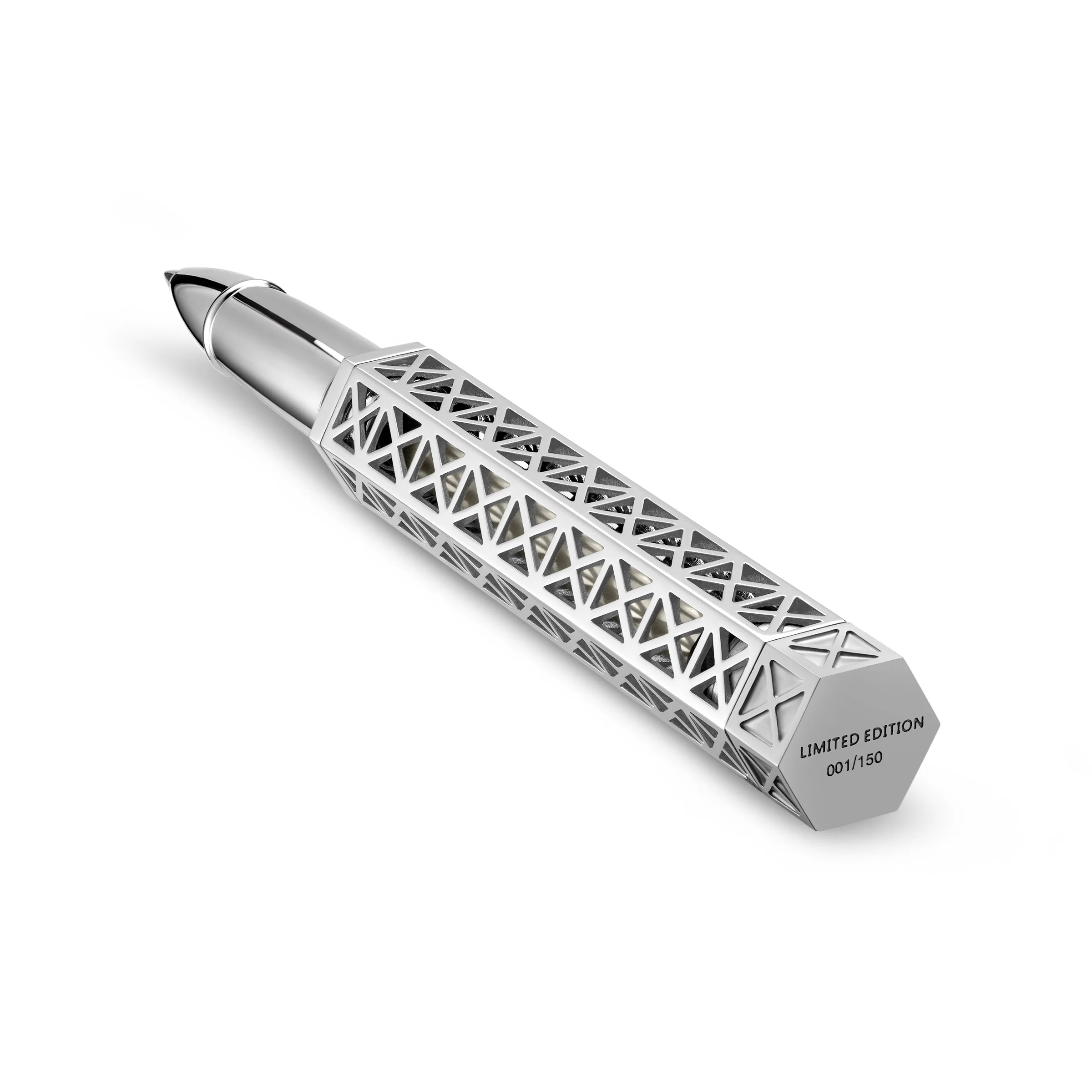Saint Honore CDM Steel Lattice Cutout Special Edition Ball Pen - Image 3
