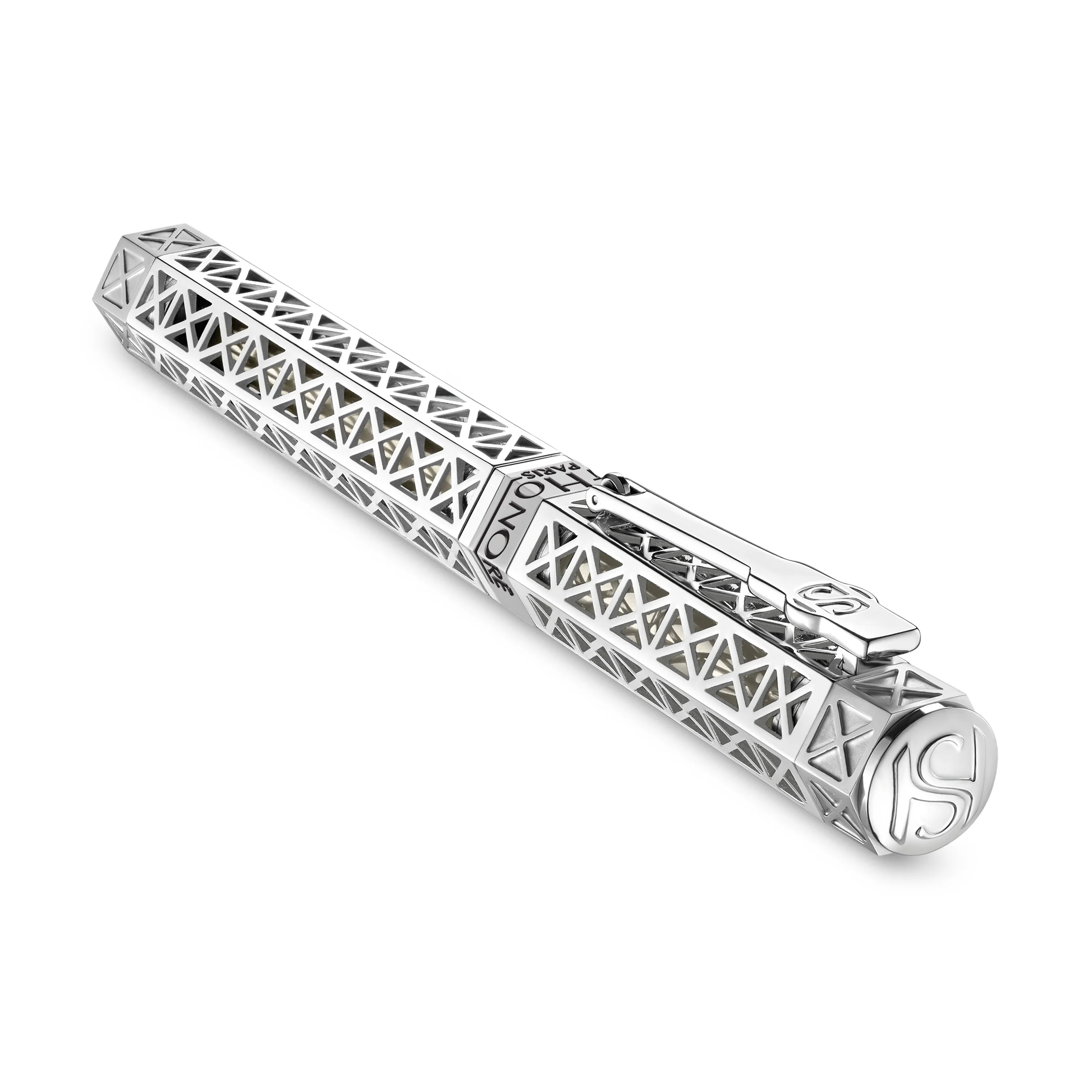 Saint Honore CDM Steel Lattice Cutout Special Edition Ball Pen - Image 4