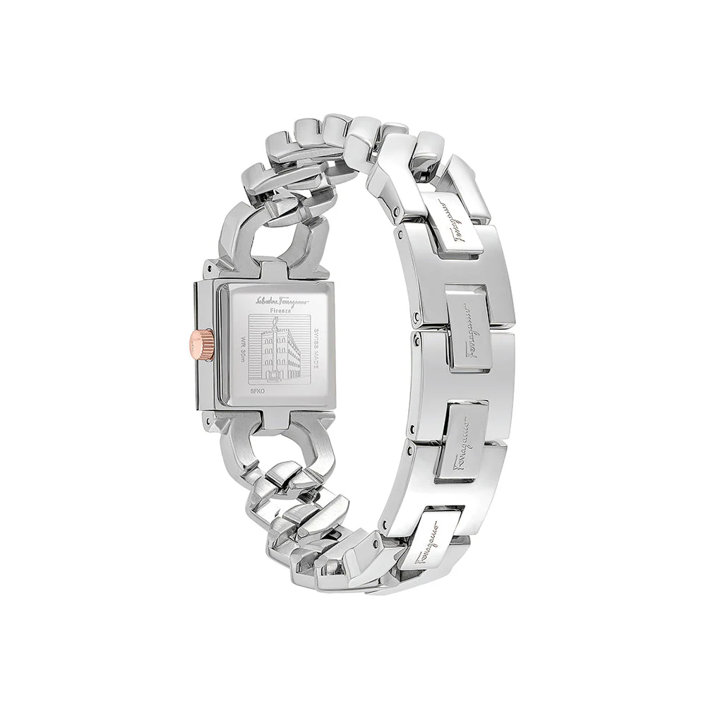 Ferragamo Double Gancini Groumette Bracelet Watch - Image 2