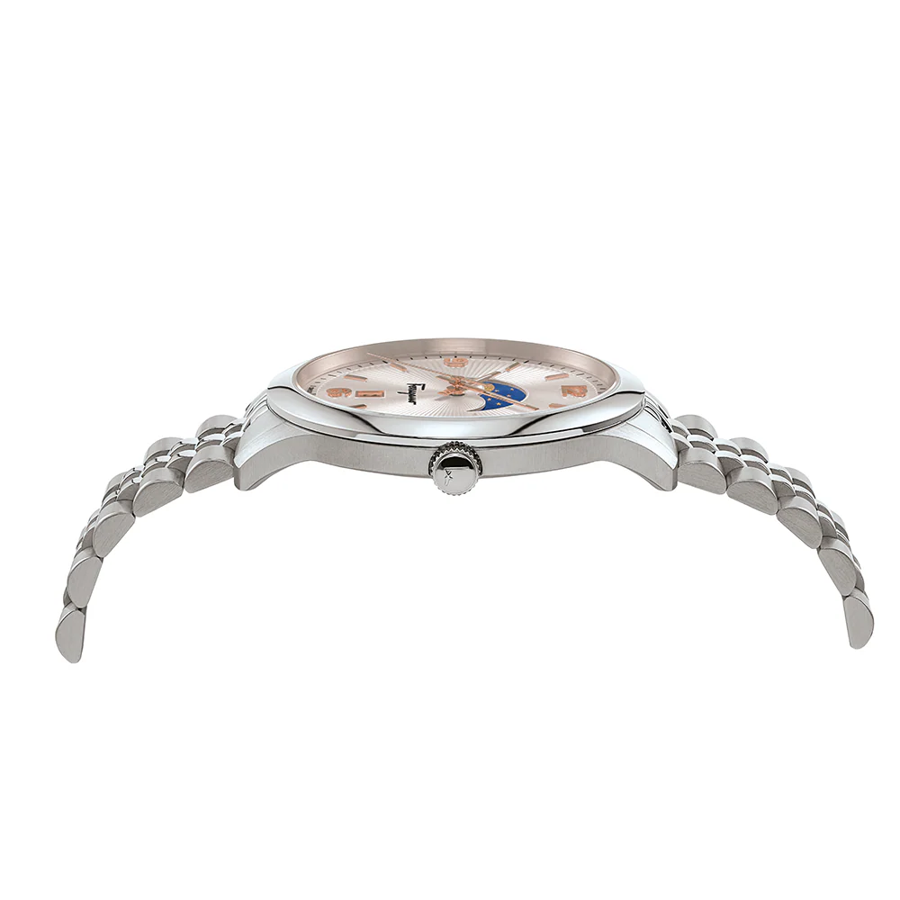 Ferragamo Duo Moonphase Watch, 40mm - Image 3