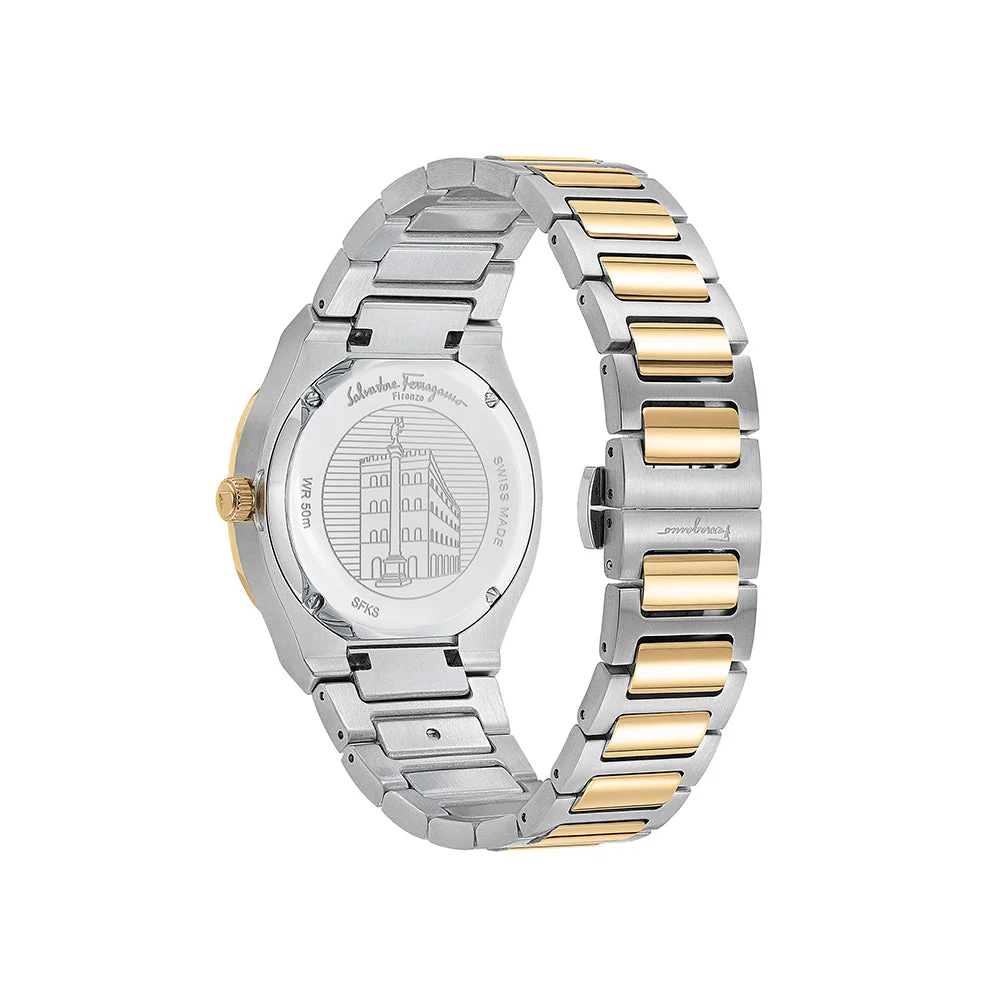 Ferragamo Elliptical Mother of Pearl Watch - Image 2