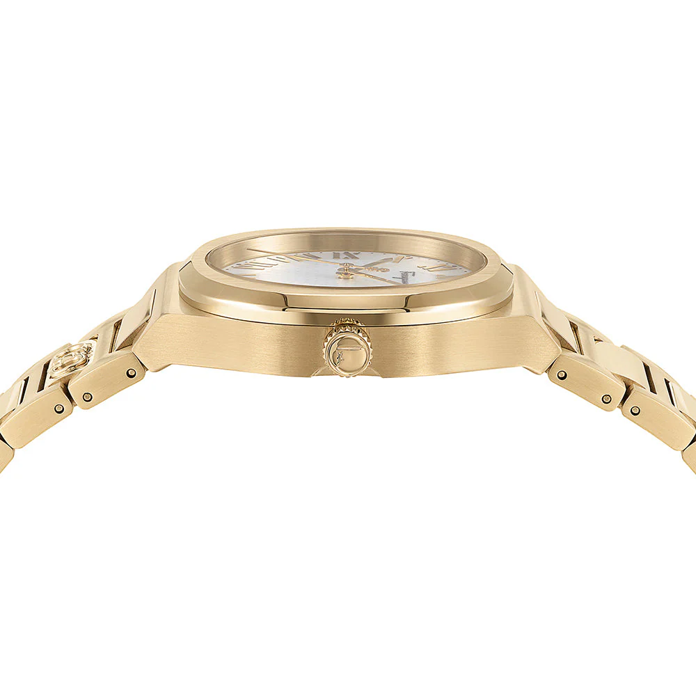 Ferragamo Elliptical Mother of Pearl Watch - Image 3
