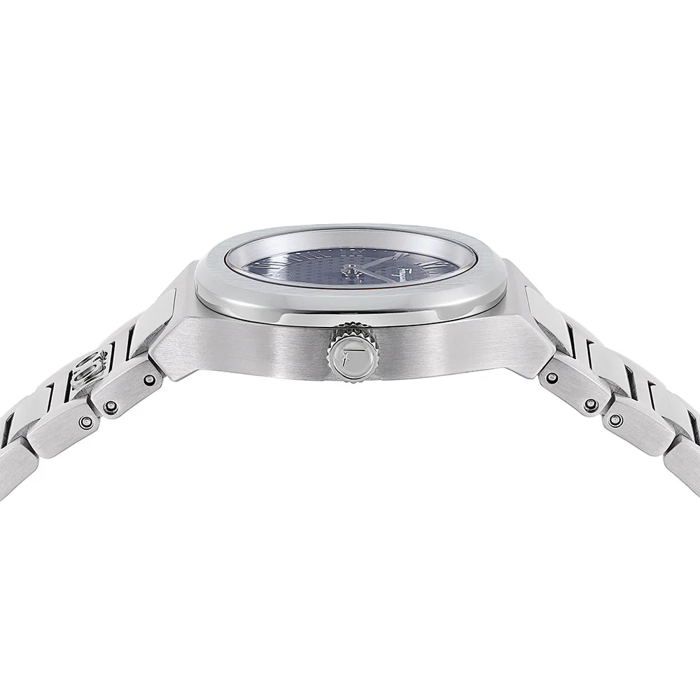 Ferragamo Elliptical Mother of Pearl Watch - Image 3