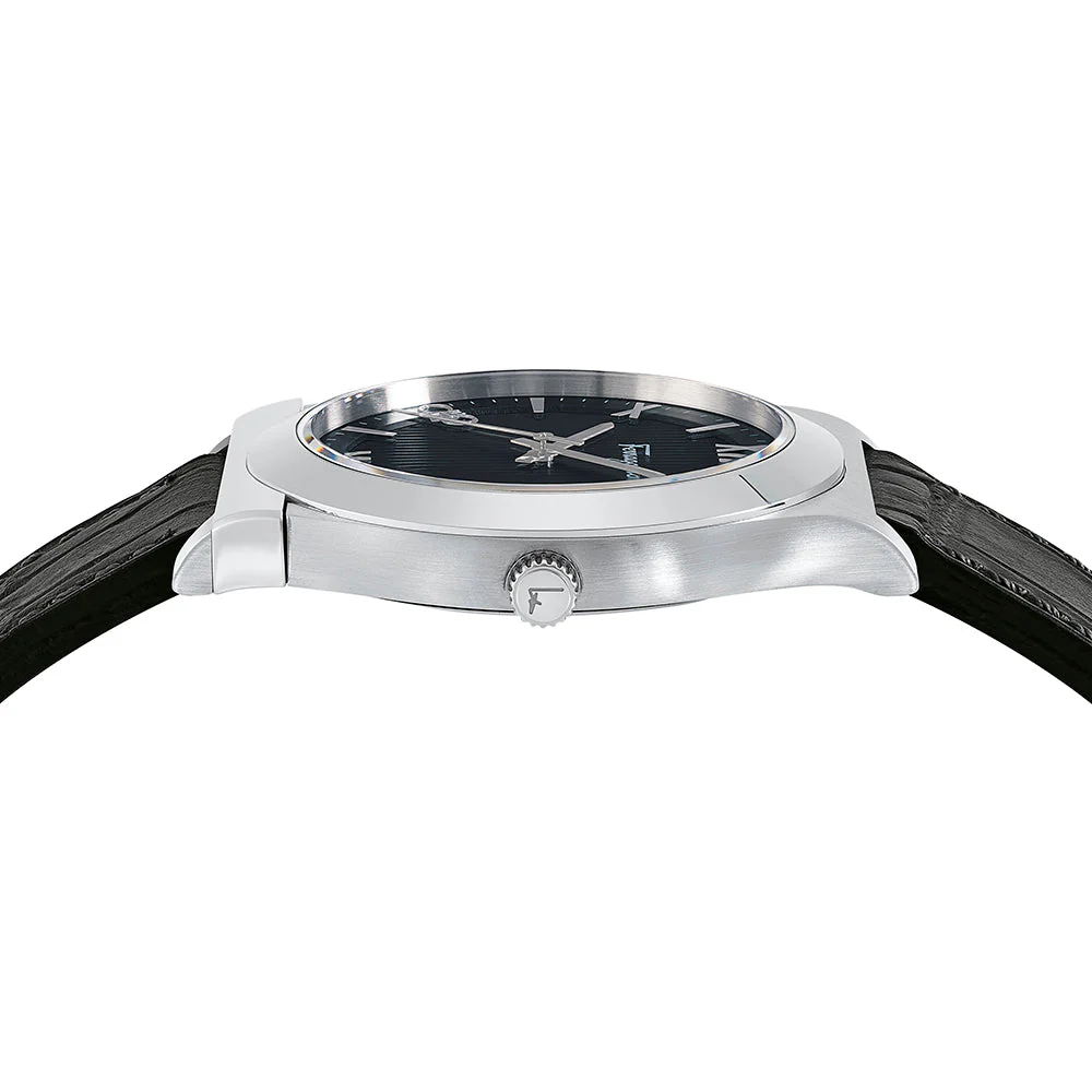 Ferragamo Gancini Leather Watch - Image 3