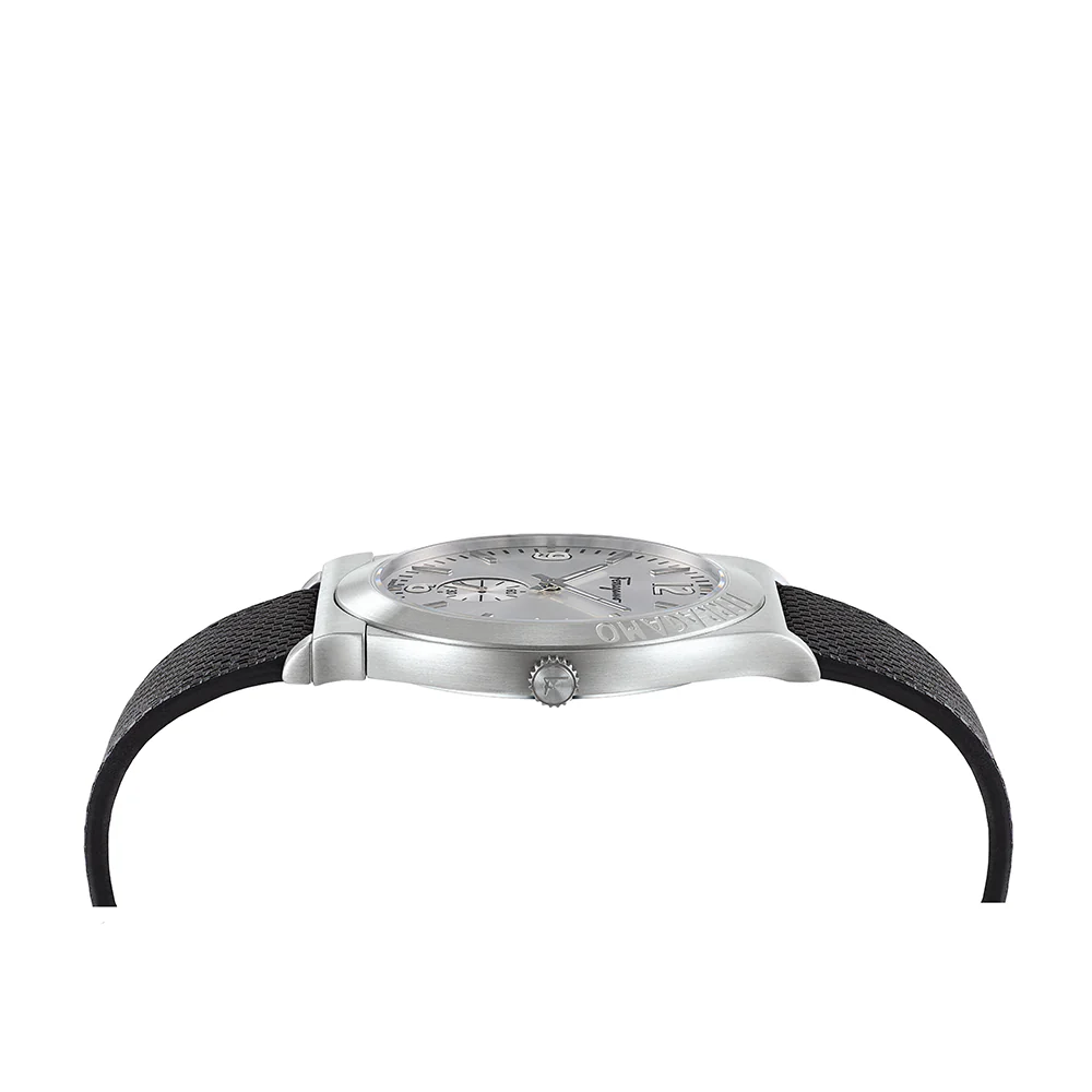 Gancini Leather Watch - Image 3
