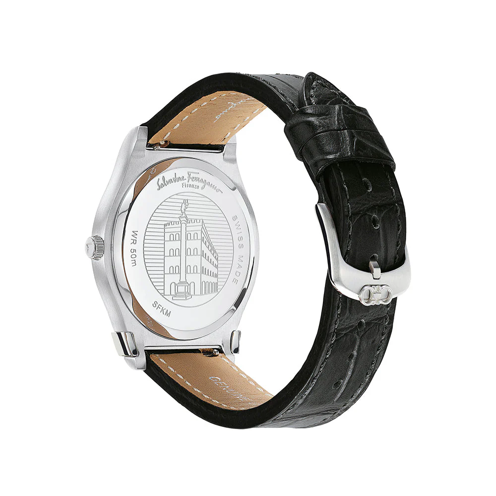 Ferragamo Gancini Leather Watch - Image 2