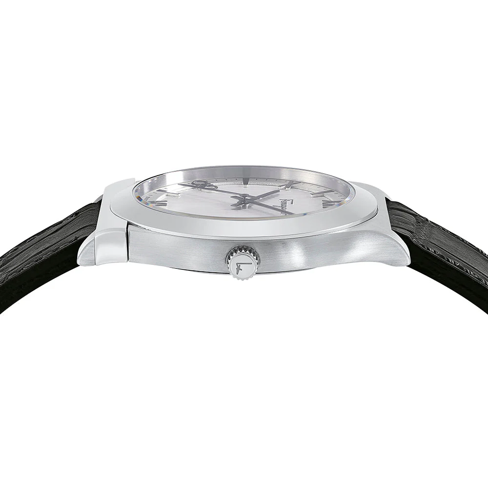 Ferragamo Gancini Leather Watch - Image 3