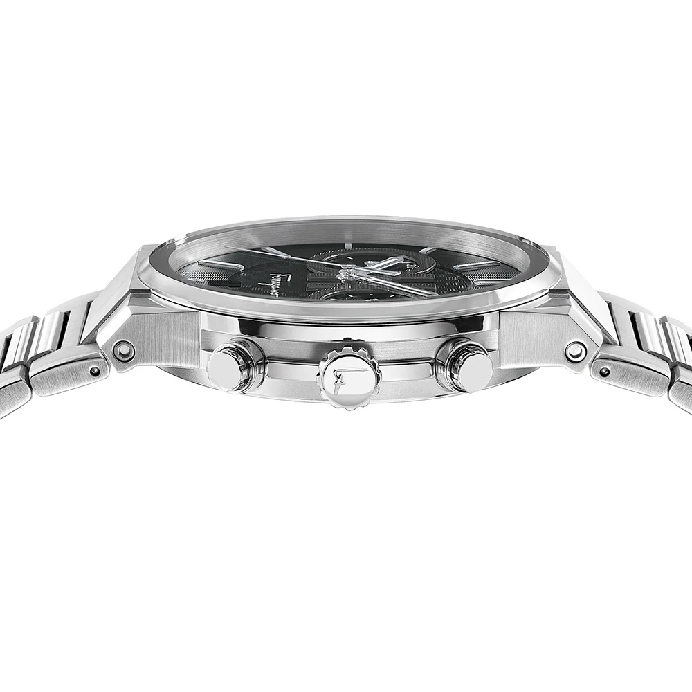 Ferragamo Sapphire Chrono Watch - Image 3
