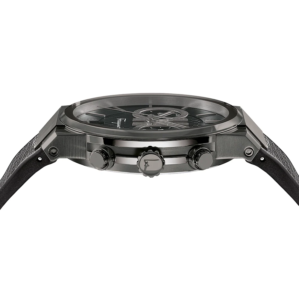 Ferragamo Sapphire Chrono Watch - Image 3