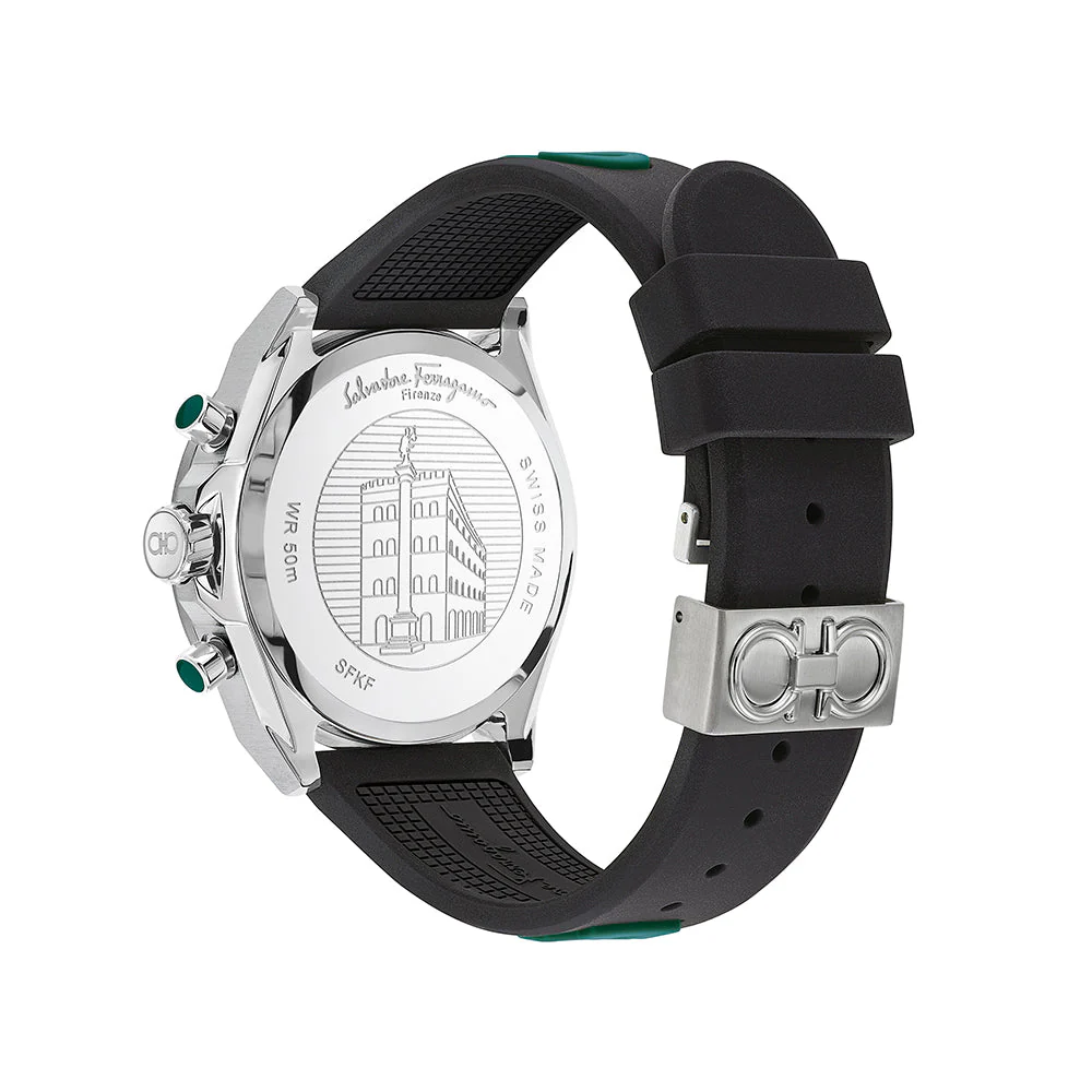 Ferragamo Urban Chrono Silicone Watch - Image 2