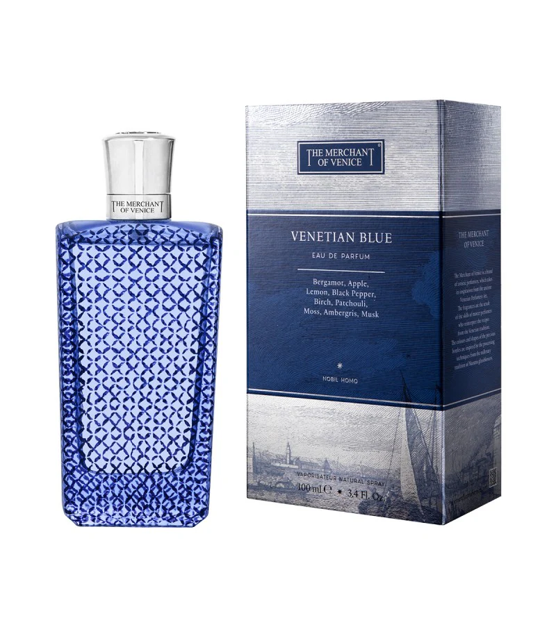 The Merchant of Venice Nobilhomo Venetian Blue Eau de Parfum 100ml - Image 2
