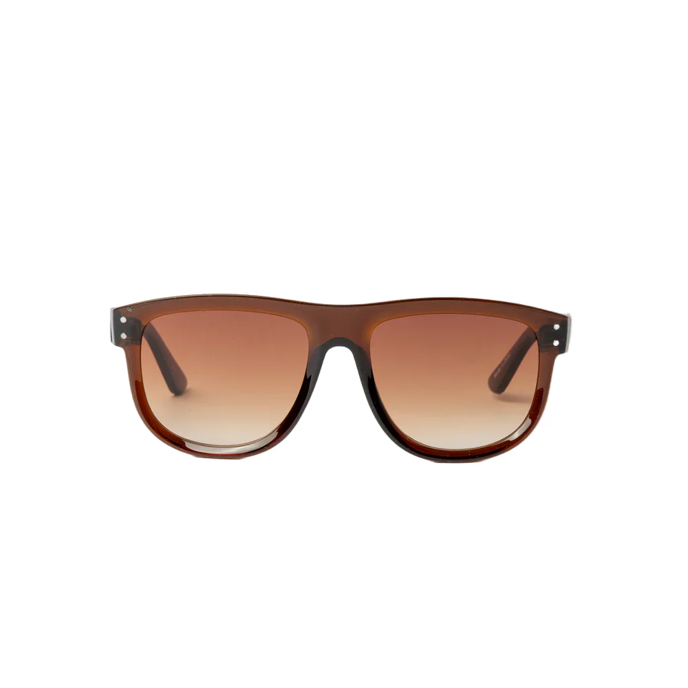 VAYO Aurora Women's Square Sunglass Brown - Image 2