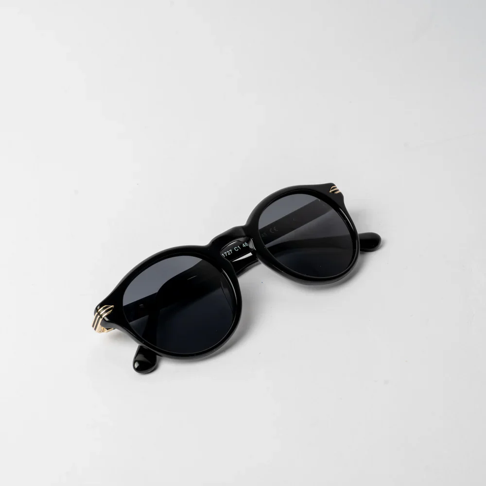 VAYO Classic Round Polarized Sunglass Black - Image 3