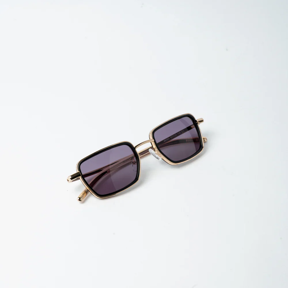 VAYO Ember Polarized Rectangular Sunglass Black - Image 3