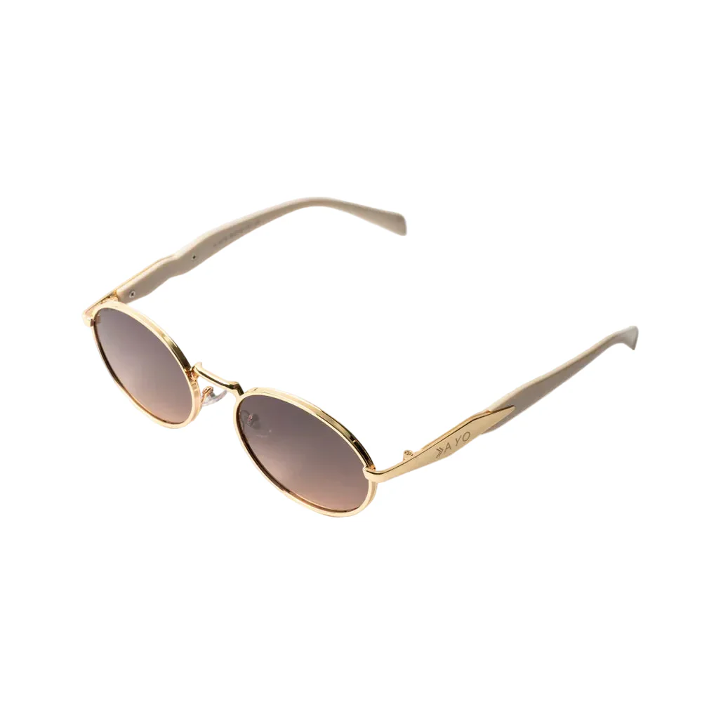 Vayo Glint Sunglass Brown - Image 2