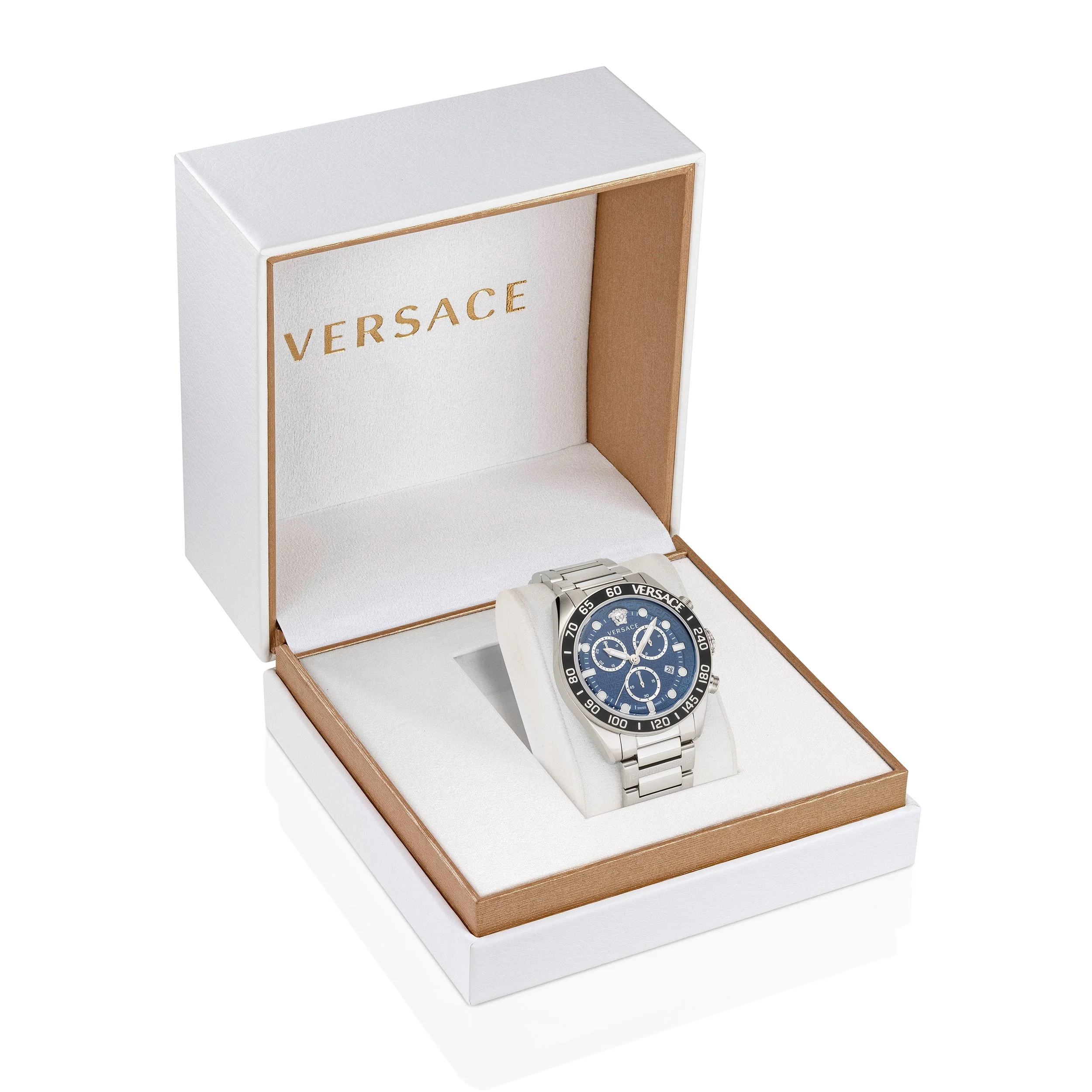 Versace Greca Dome Chrono Men's Watch - Image 4