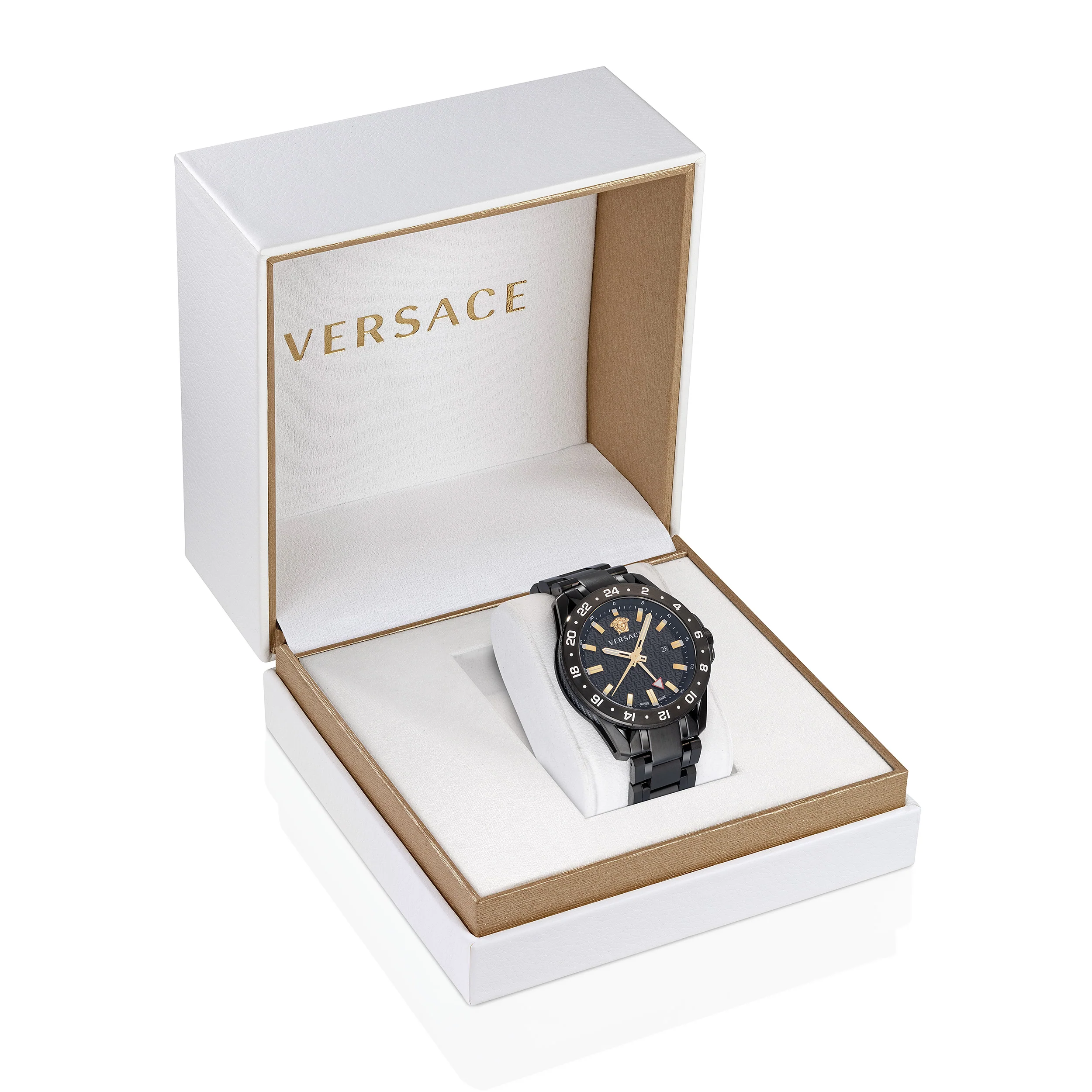 Versace Sport Tech GMT Watch for Men - Image 4