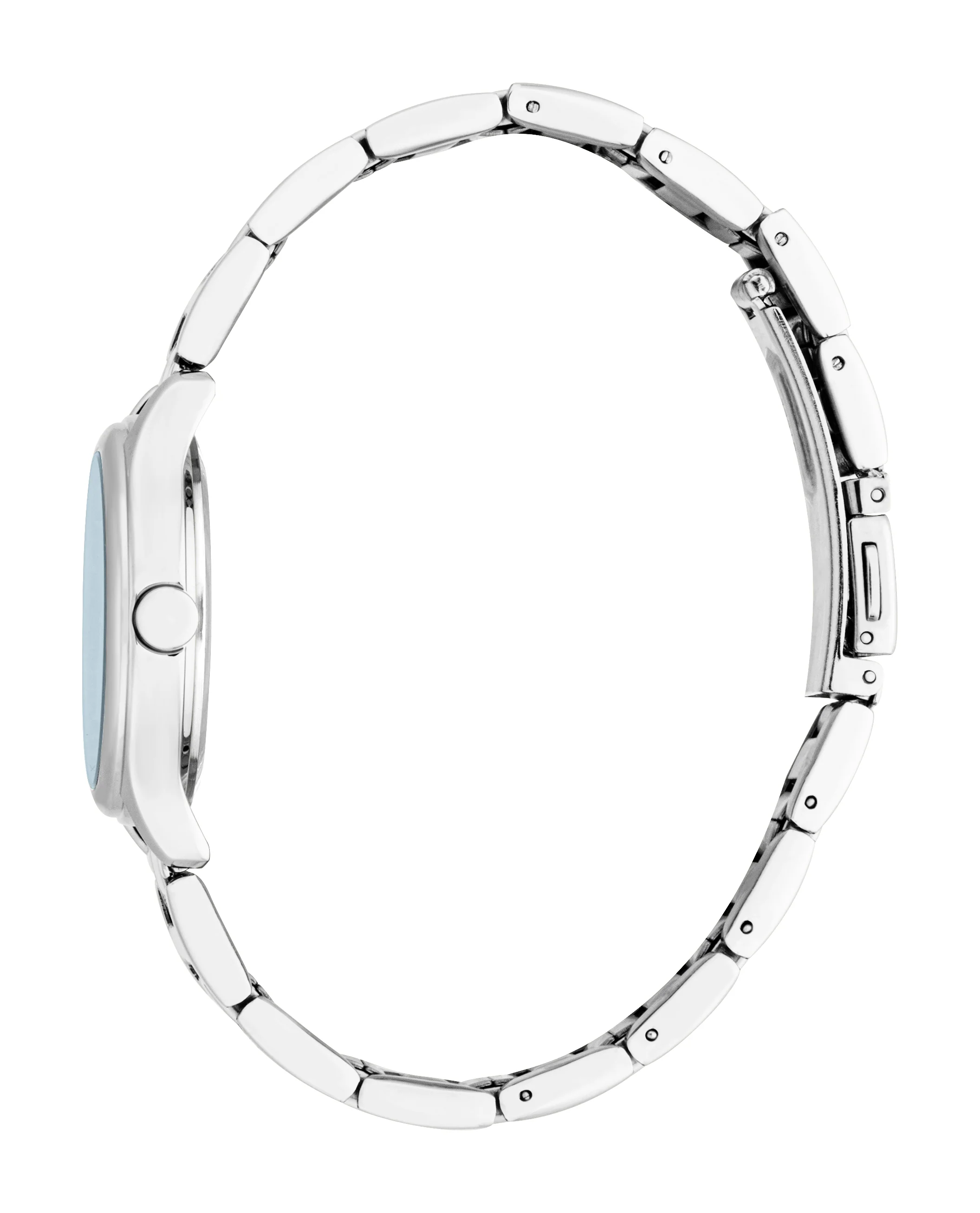 Women Embellished Dial & Stainless Steel Straps Analogue Watch - Image 2