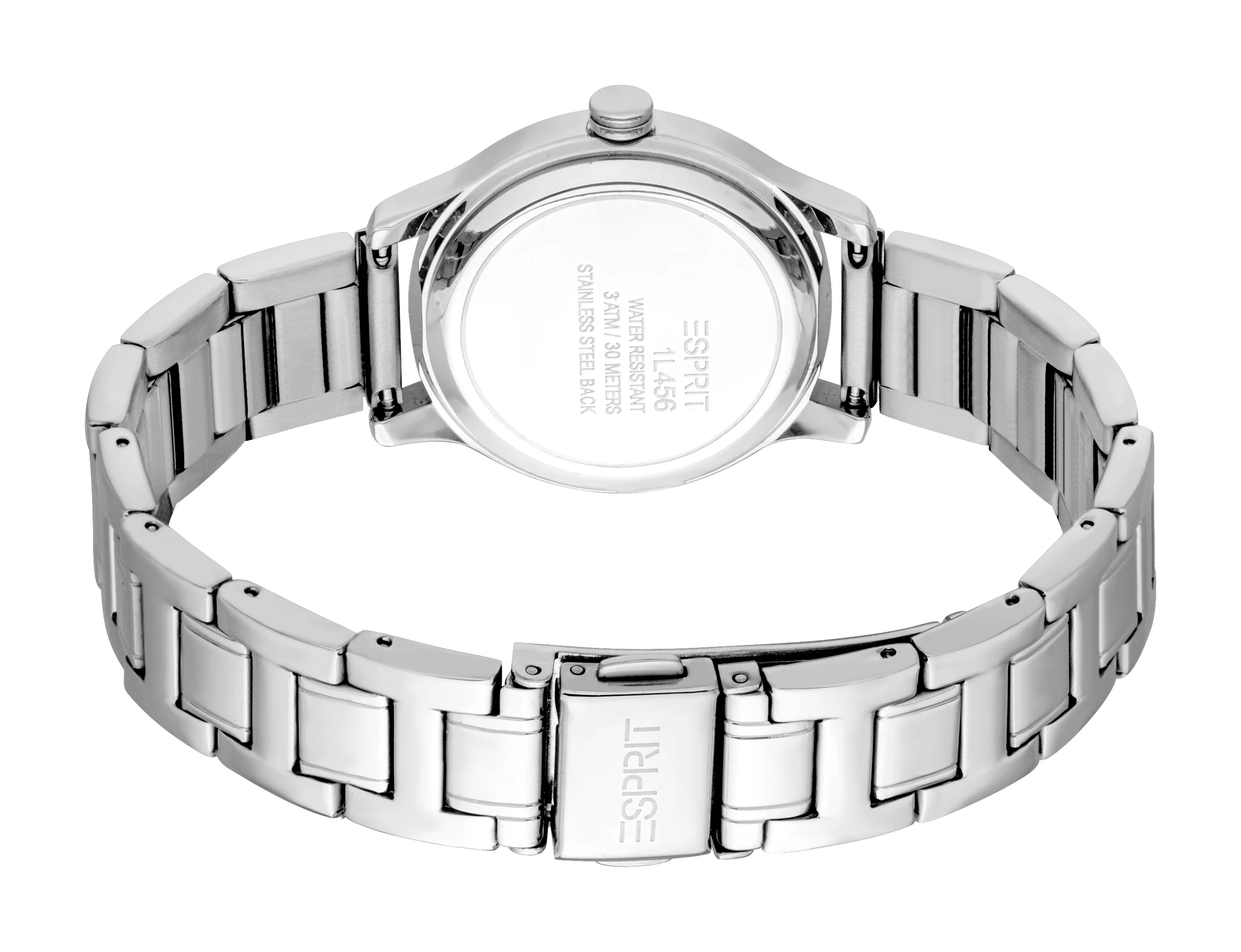Women Embellished Dial & Stainless Steel Straps Analogue Watch - Image 3