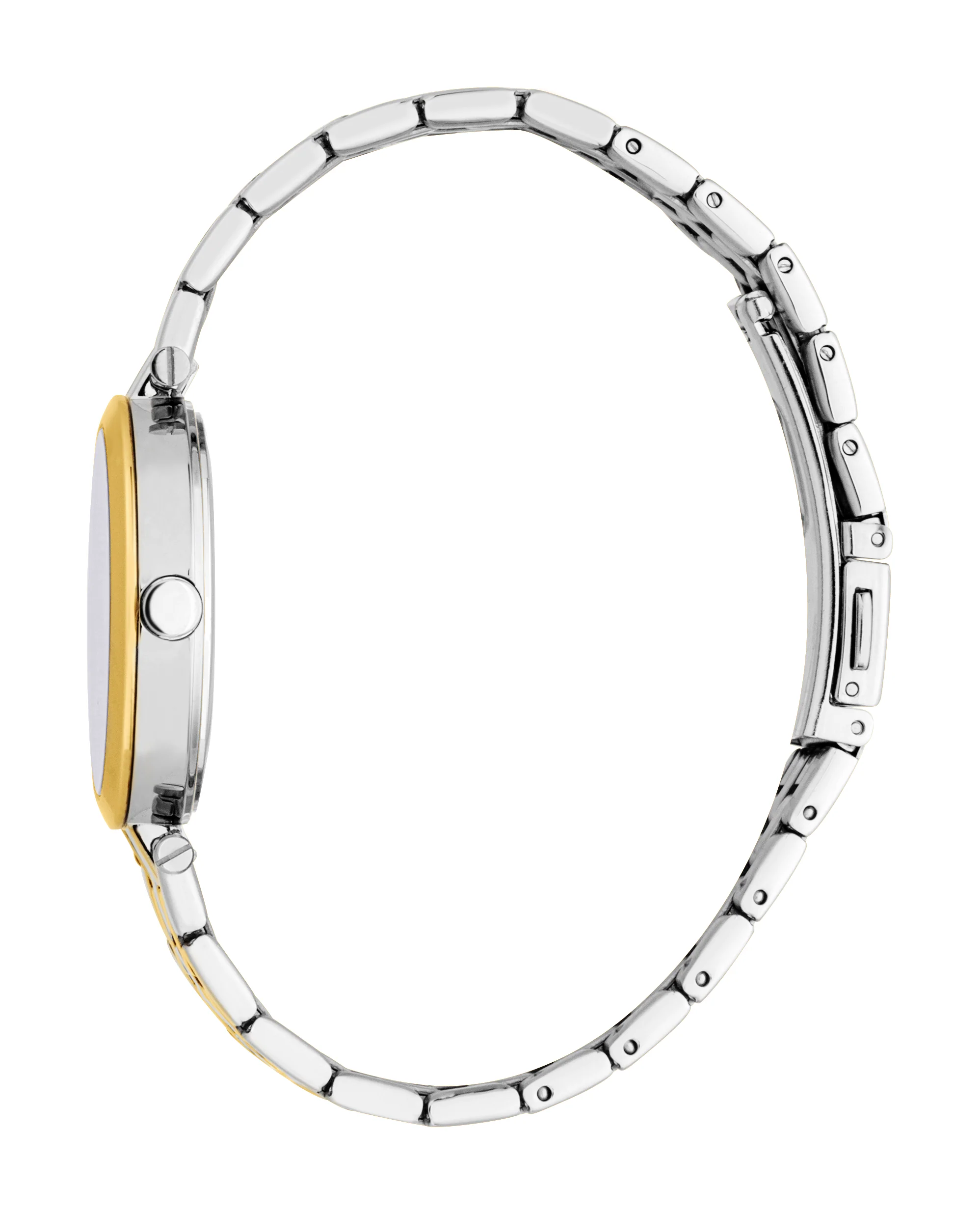 Women Embellished Dial & Stainless Steel Straps Analogue Watch - Image 2