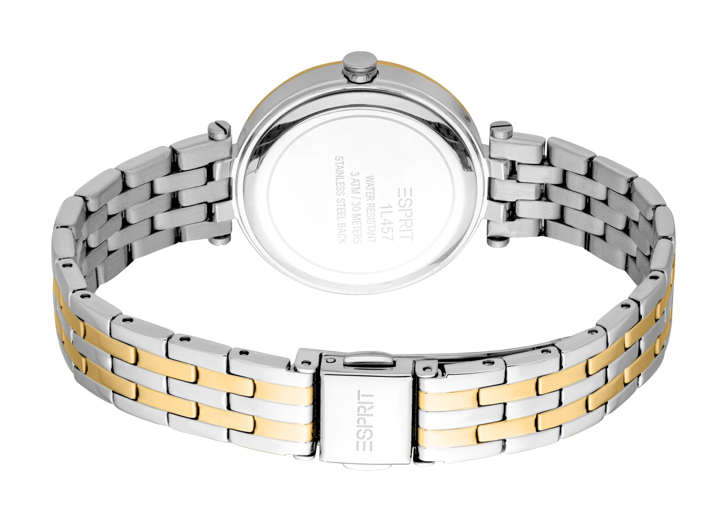 Women Embellished Dial & Stainless Steel Straps Analogue Watch - Image 3